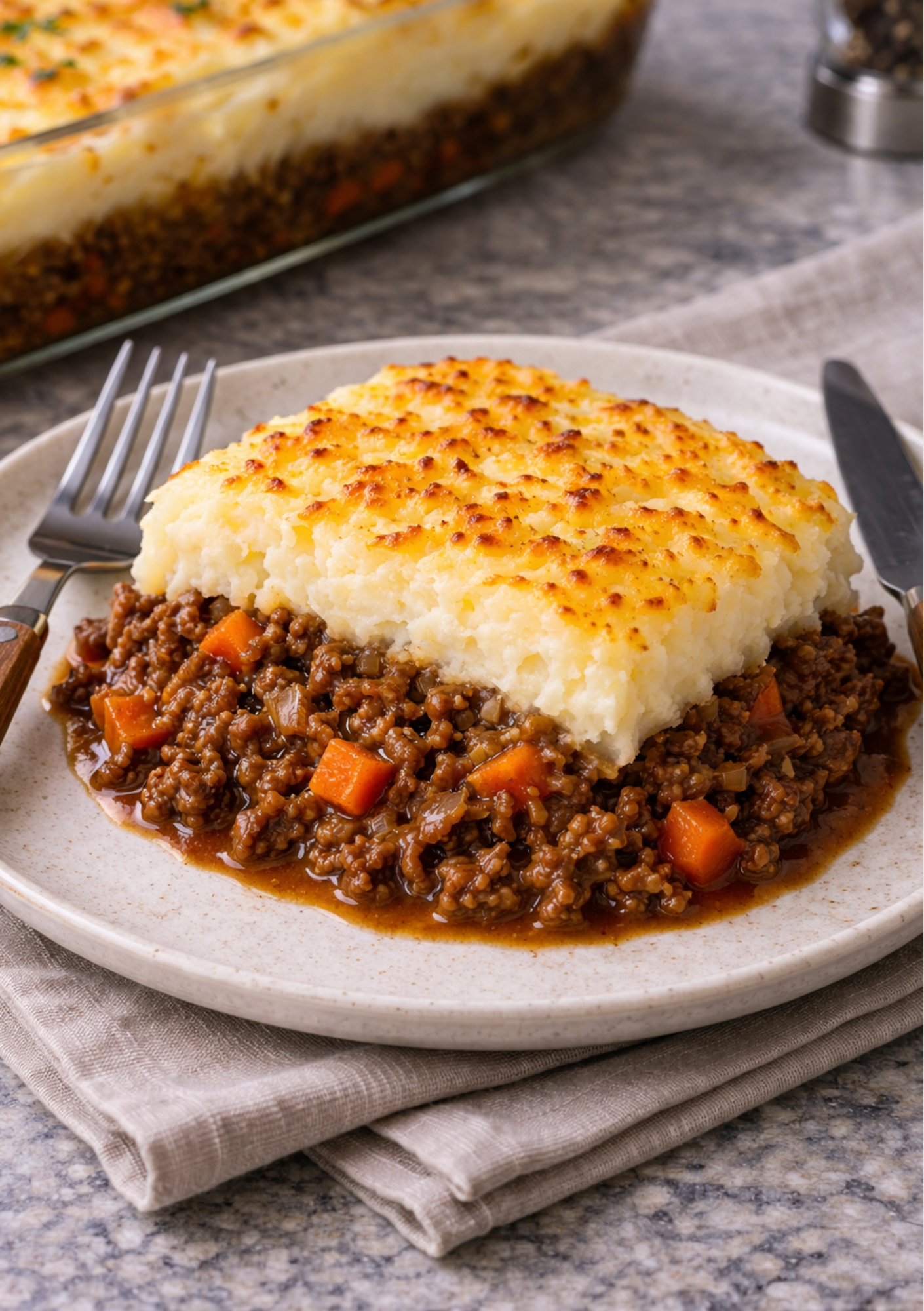 BEEF COTTAGE PIE