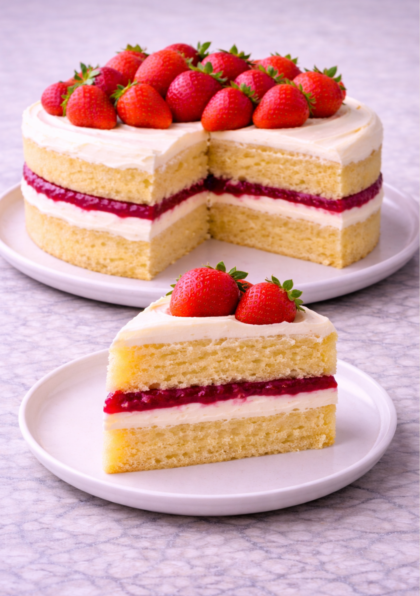 VANILLA SPONGE CAKE