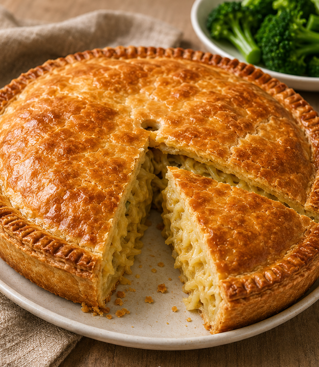 Cheeze & Onion Pie