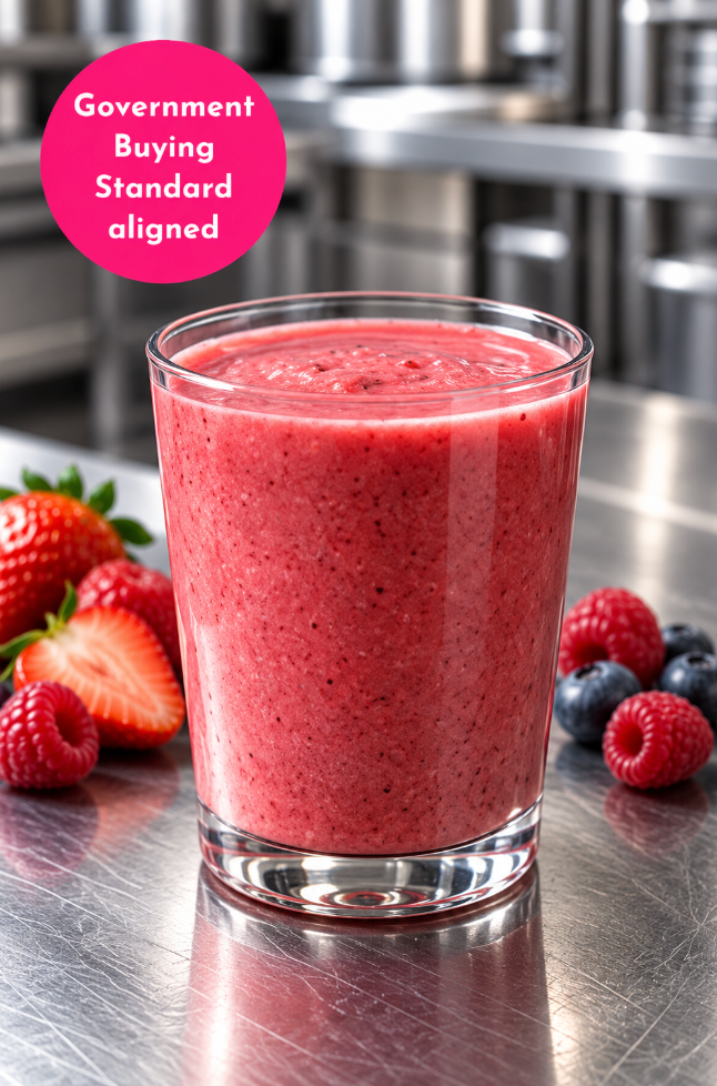 APPLE, STRAWBERRY & CINNAMON KWERKY SMOOTHIE