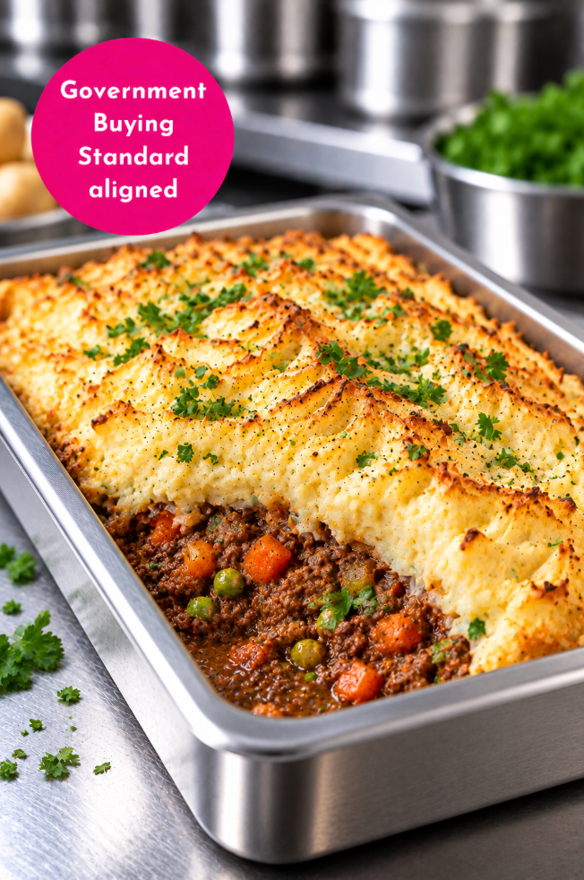 COTTAGE PIE WITH KWERKY MASH