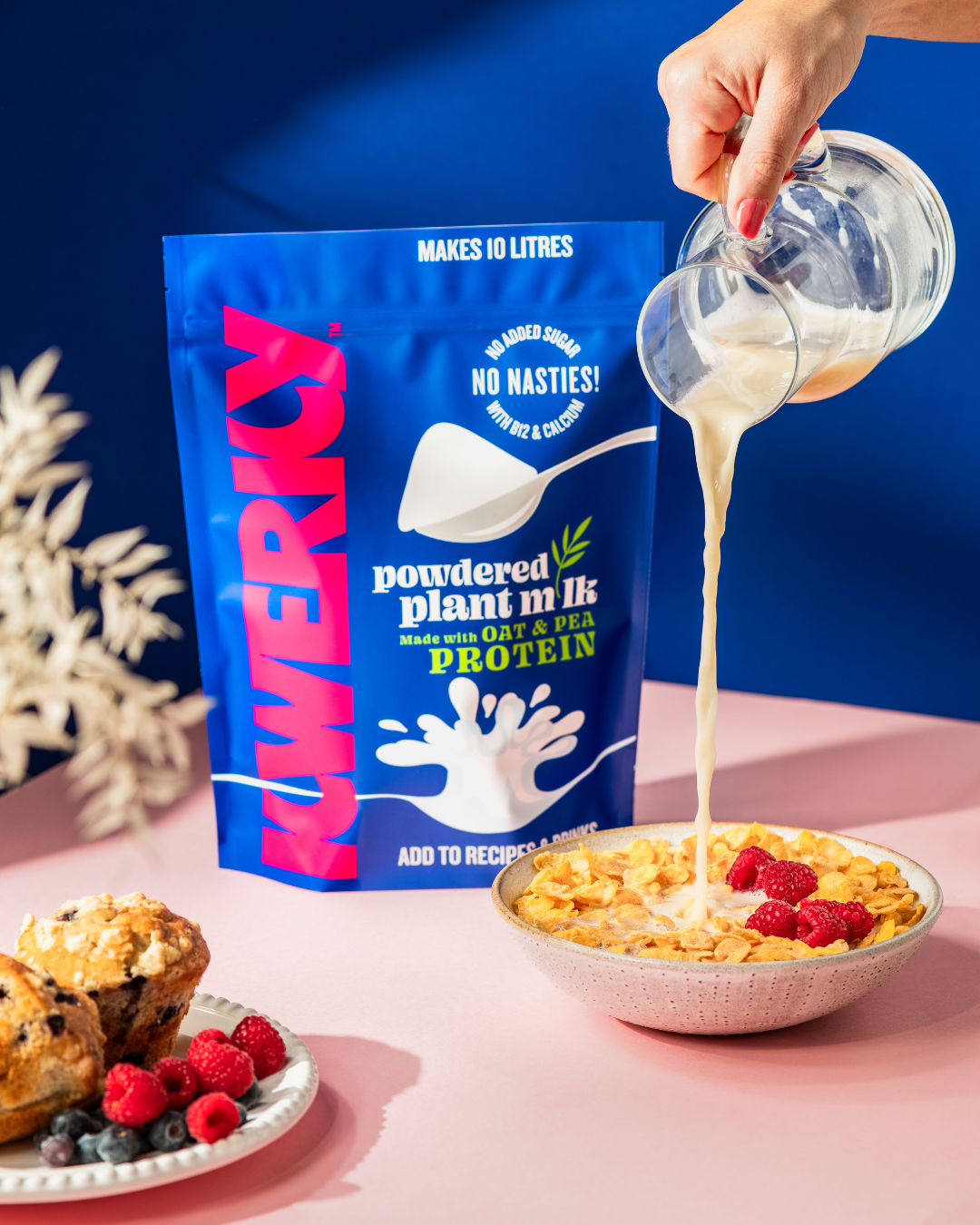 KWERKY Powdered Plant m*lk – 1Kg (10L)